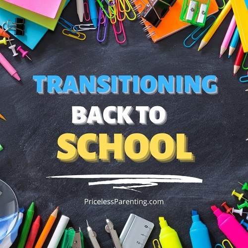 transitioning back to school