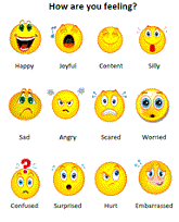 Feelings Chart Faces For Adults