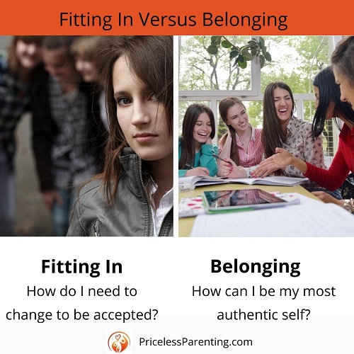 Fitting In Versus Belonging