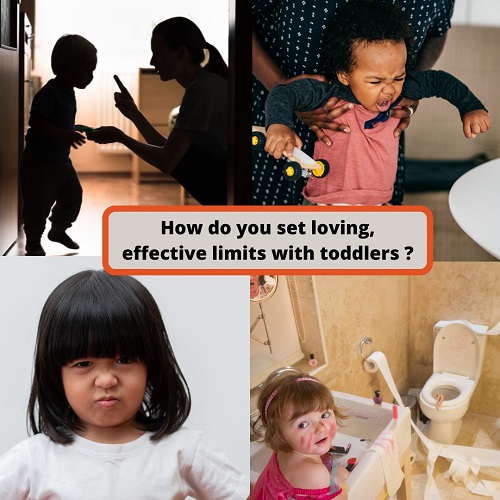 How do you set loving, effective limits with toddlers?